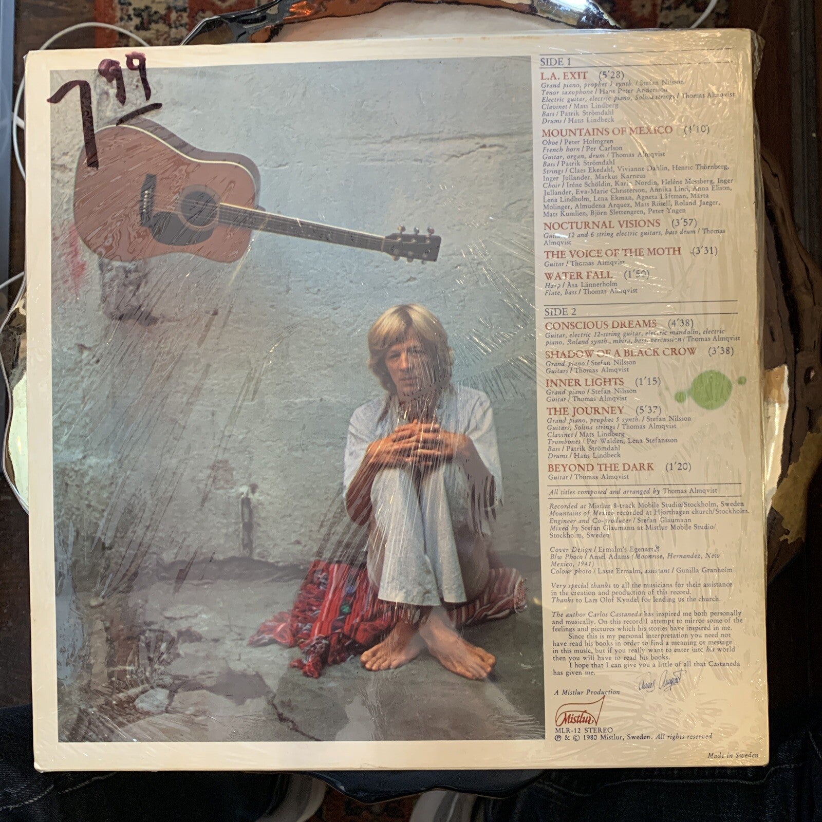 THOMAS ALMQVIST  - THE JOURNEY 1980 SWEDEN LP JAZZROCK - SEALED COPY