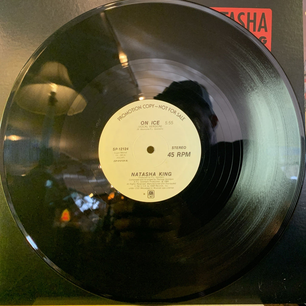 Natasha King ‎– On Ice - A&M Records ‎– SP-12124 - 12” Promo - NM (M-)