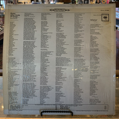 Bob Dylan - Another Side Of Bob Dylan EX/EX  SHRINK 1964 Vinyl Record LP CS8993