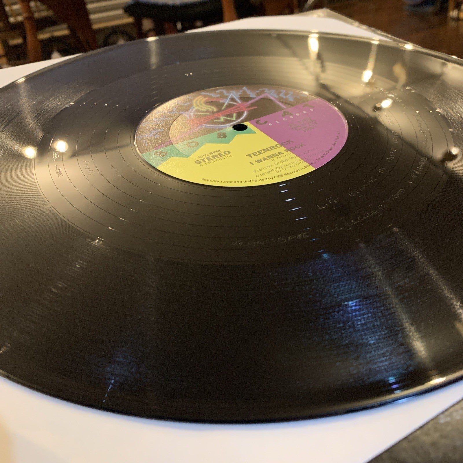 Teenrock – I Wanna Rock - Bobcat Records – AS 1703 - 12” Promo - NEAR MINT+