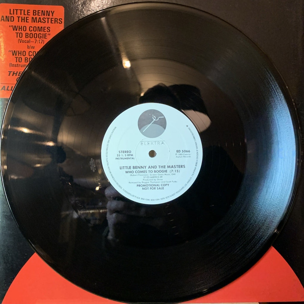 Little Benny And The Masters – Who Comes To Boogie - 12” Promo - NM/NM (M-)