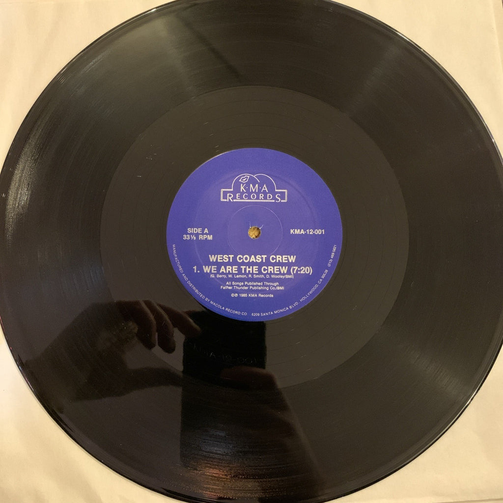West Coast Crew – We Are The Crew -  KMA Records ‎– KMA-12-001 - NEAR MINT+