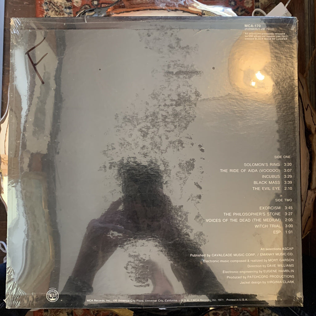 Black Mass Lucifer - MCA-170 1980 RE - MINT SEALED