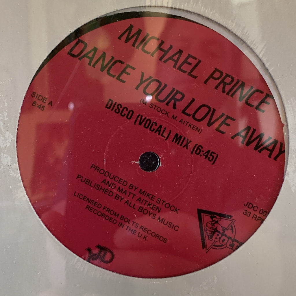 Michael Prince ‎– Dance Your Love Away  - JDC Records ‎– JDC 0070 - SEALED