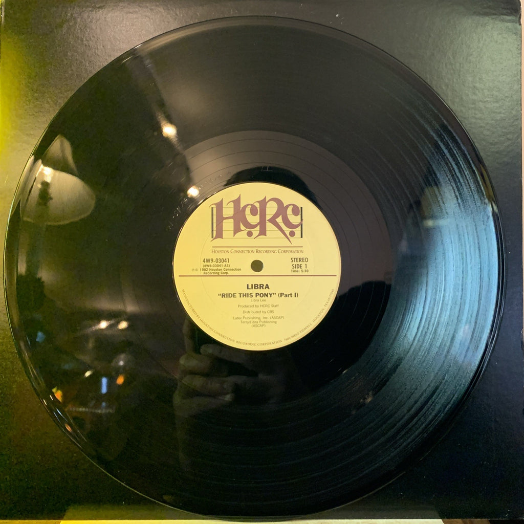 Libra – Ride This Pony - 12” Gold Stamp Promo - NEAR MINT (M-)