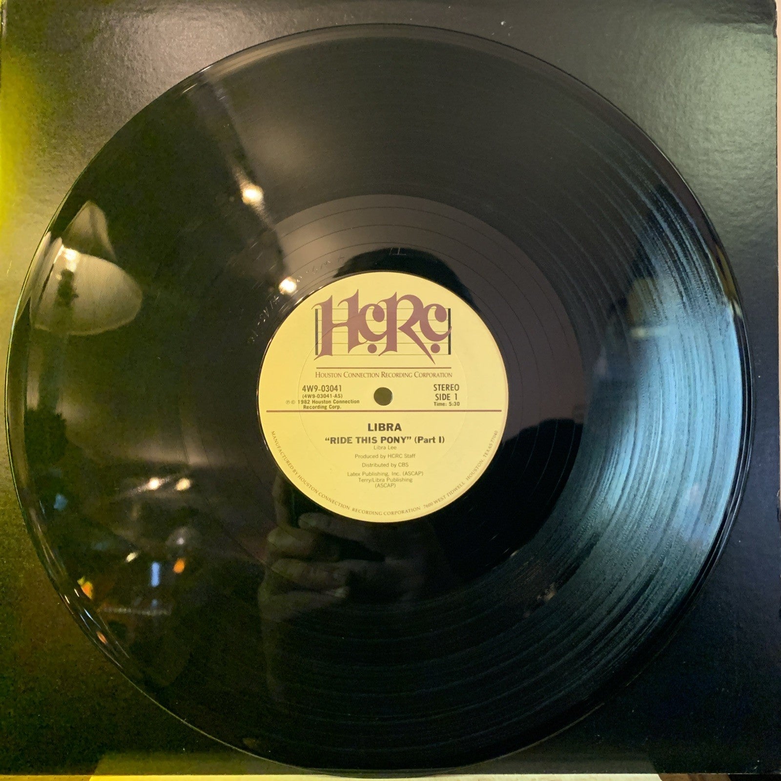 Libra – Ride This Pony - 12” Gold Stamp Promo - NEAR MINT (M-)