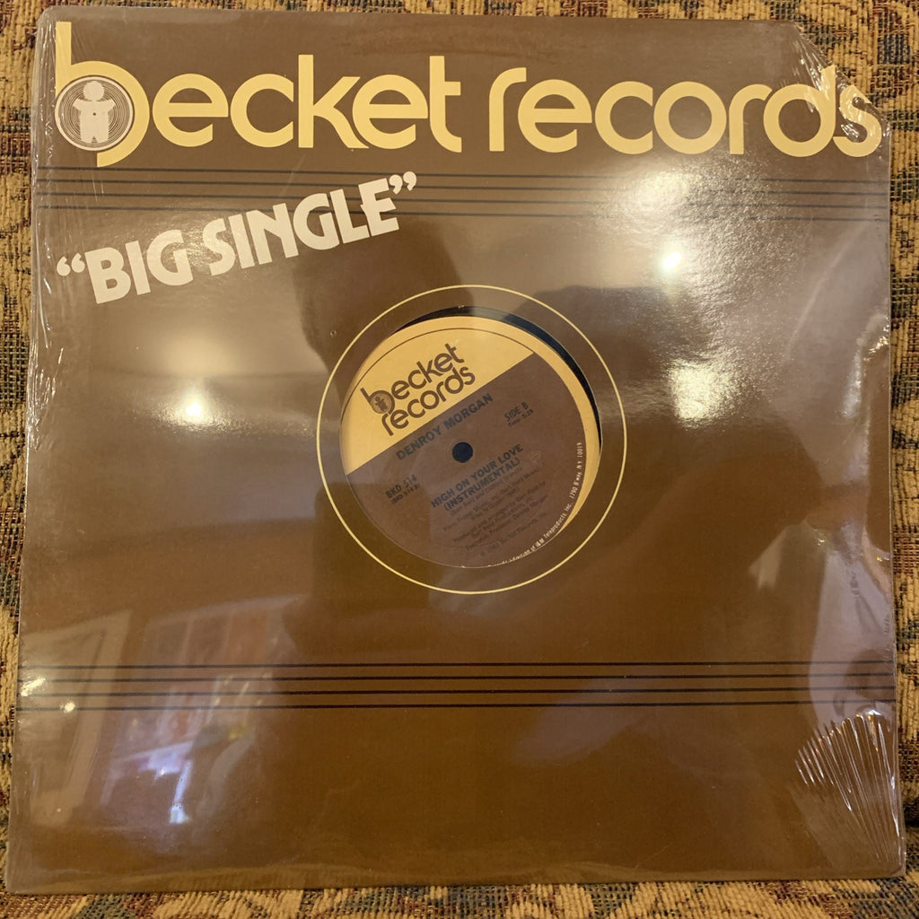 Denroy Morgan – High On Your Love - Becket Records – BKD 514 - 12” Promo SEALED