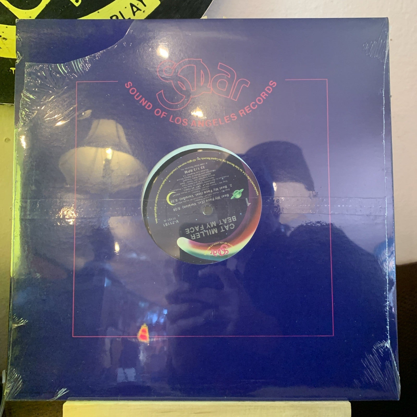 Cat Miller ‎– Beat My Face -  Solar ‎– V-71151 - 12” Promo - SEALED