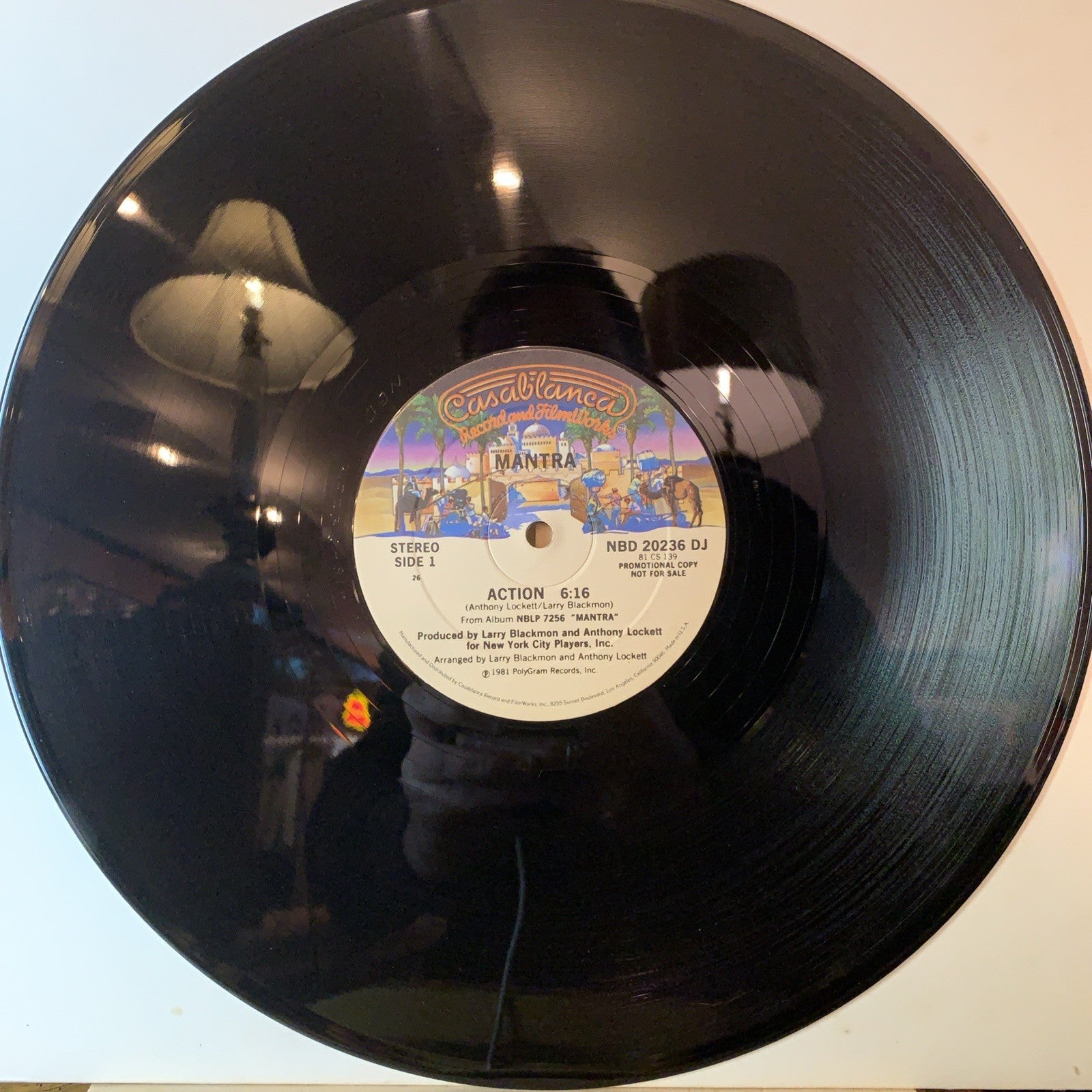 Mantra – Action - Casablanca – NBD 20236 DJ - 12” Promo - NEAR MINT+