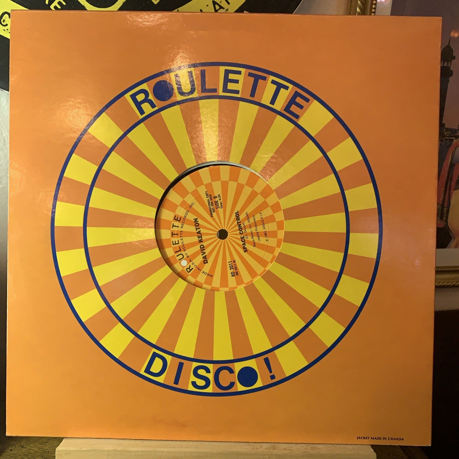David Keaton – Gloria - Roulette – RD 2011 - 12” Promo - NM (M-)
