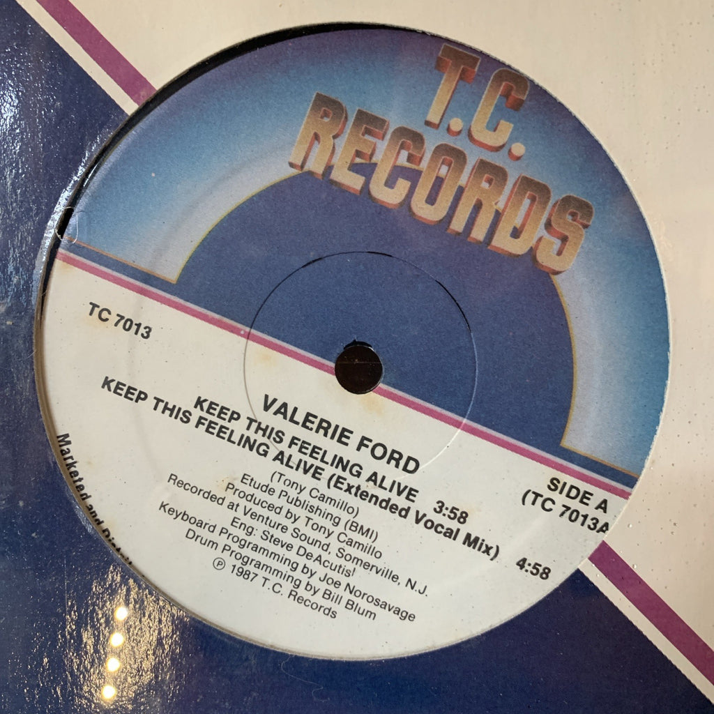 Valerie Ford ‎– Keep This Feeling Alive -  T.C. Records ‎– TC 7013 - SEALED
