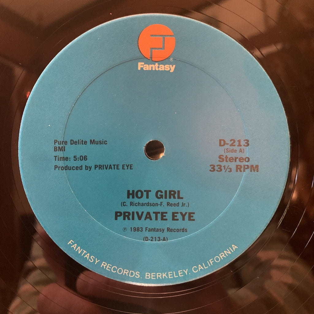 Private Eye – Hot Girl -  Fantasy ‎– D-213 - NEAR MINT+