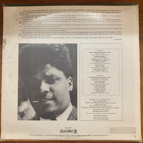 ANDREW “voice” ODOM - farther on down the road - SEALED LP