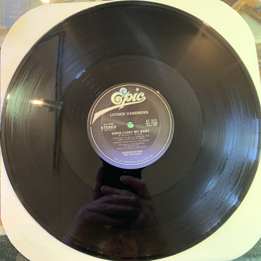 Luther Vandross – You're The Sweetest One / Since I Lost My Baby - 12” Promo NM+