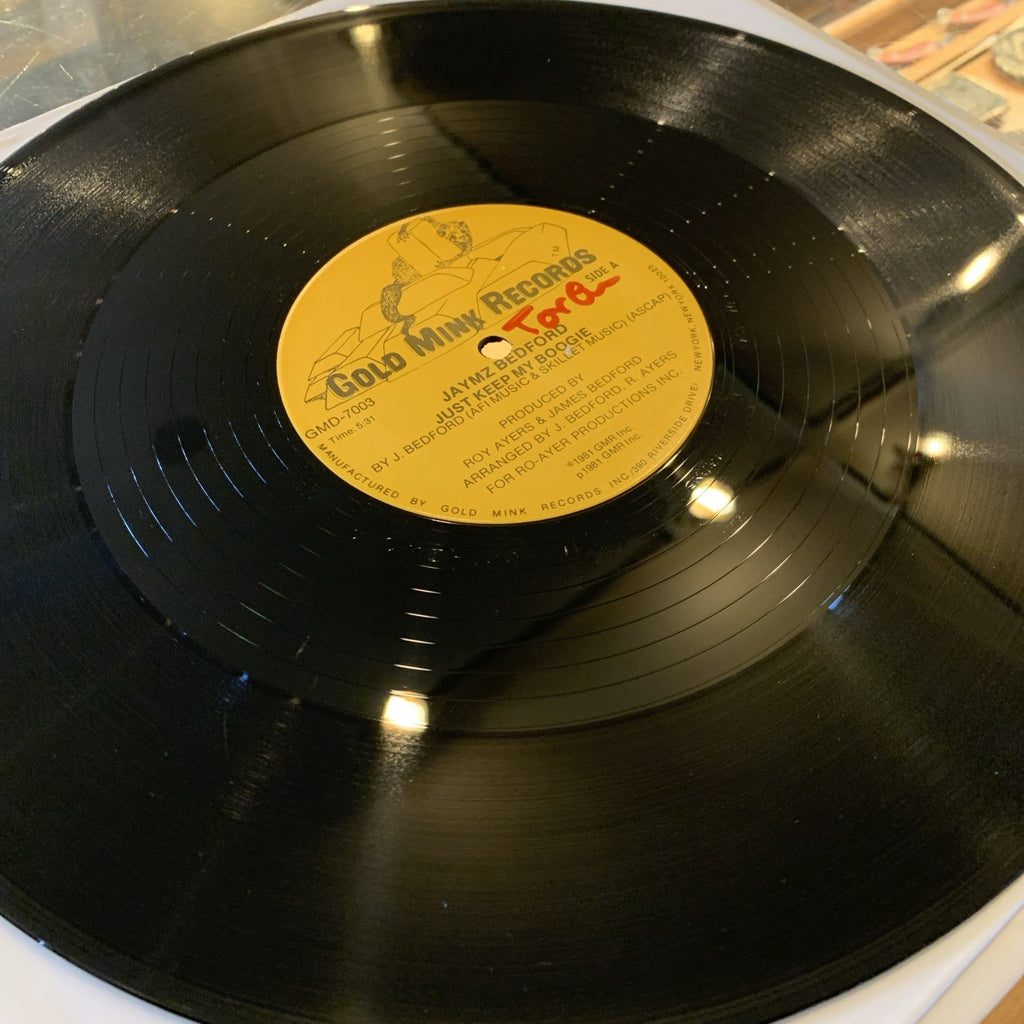 Jaymz Bedford – Just Keep My Boogie - GMD-7003 Gold Mink Records - 12” NEAR MINT