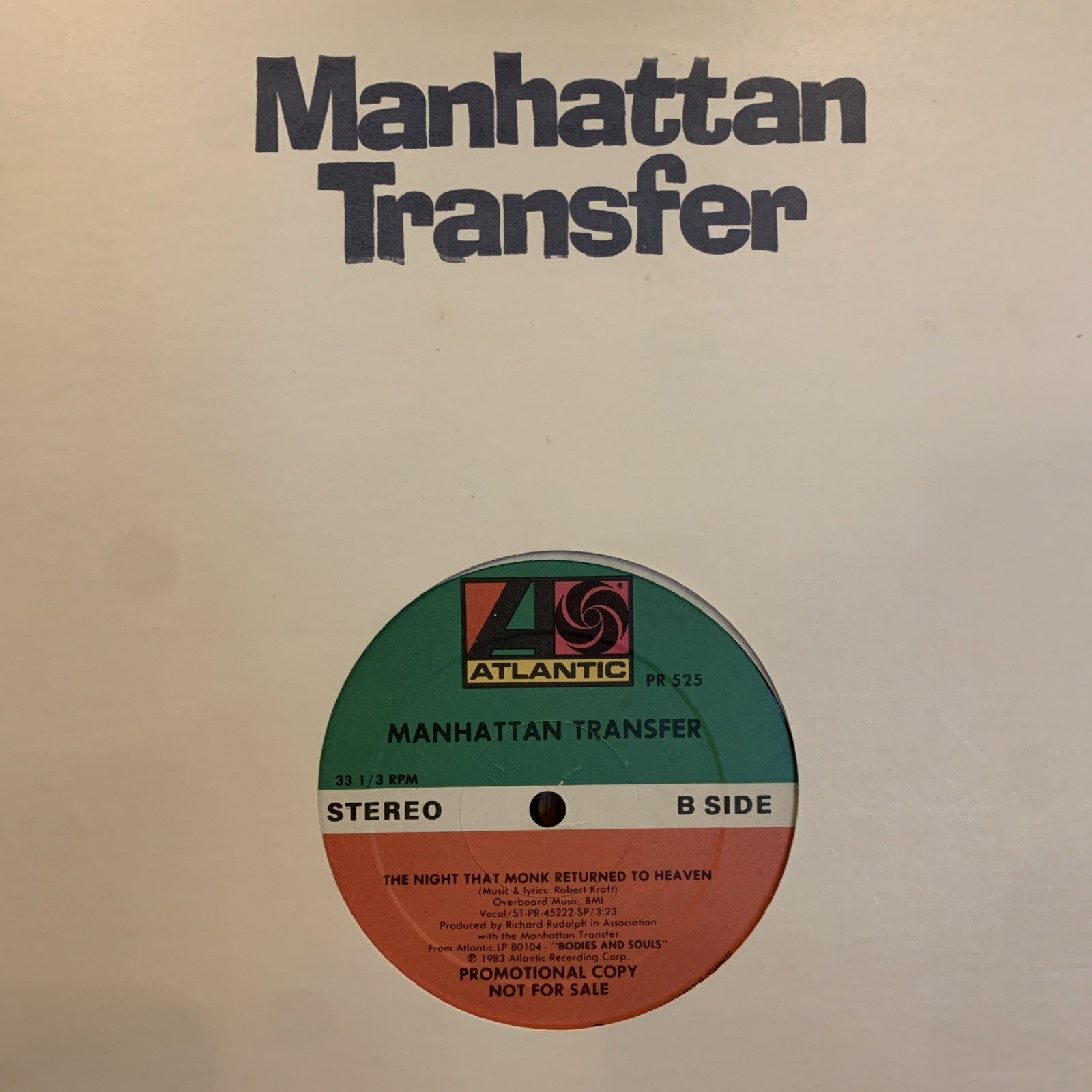 Manhattan Transfer – Spice Of Life - Atlantic – PR 525 - Promo - NEAR MINT+