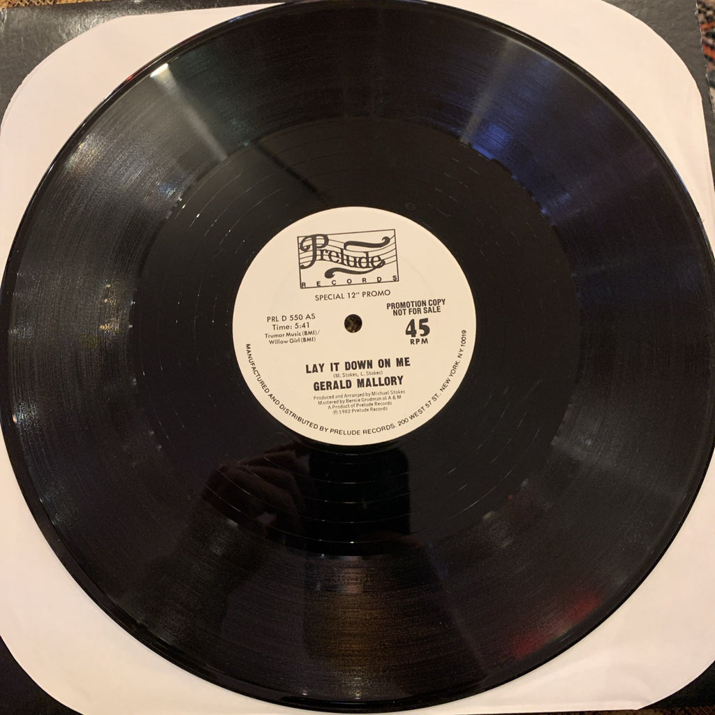 Gerald Mallory ‎– Lay It Down On Me -  Prelude Records ‎– PRL D 550 - NEAR MINT+