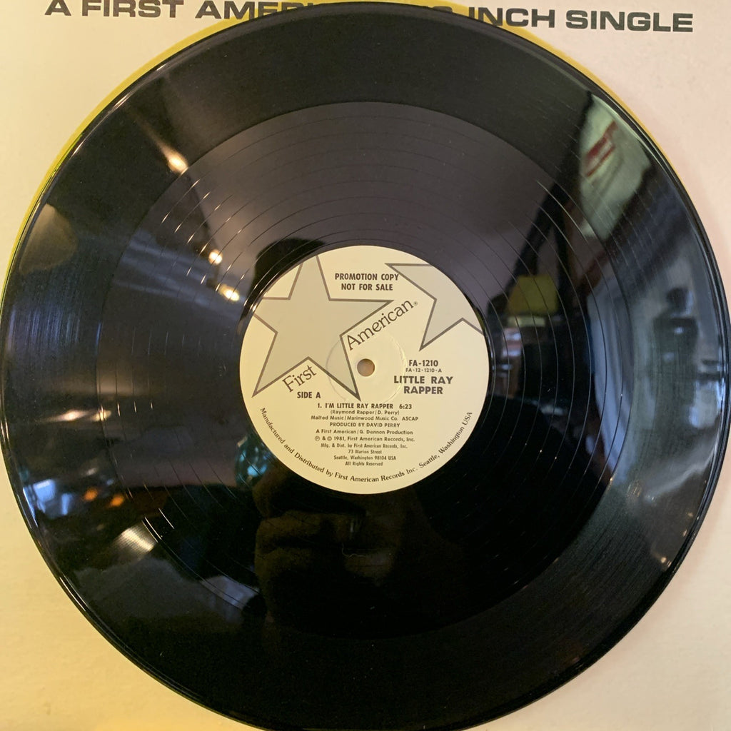 Little Ray Rapper ‎– I'm Little Ray Rapper -  First American ‎– FA-1210 - NM/NM