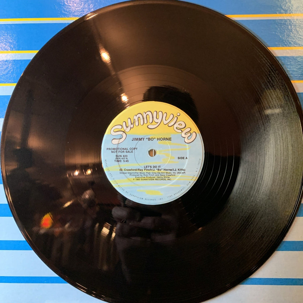 Jimmy "Bo" Horne – Let's Do It - Sunnyview – SUN 423 - 12” Promo - NM (M-)