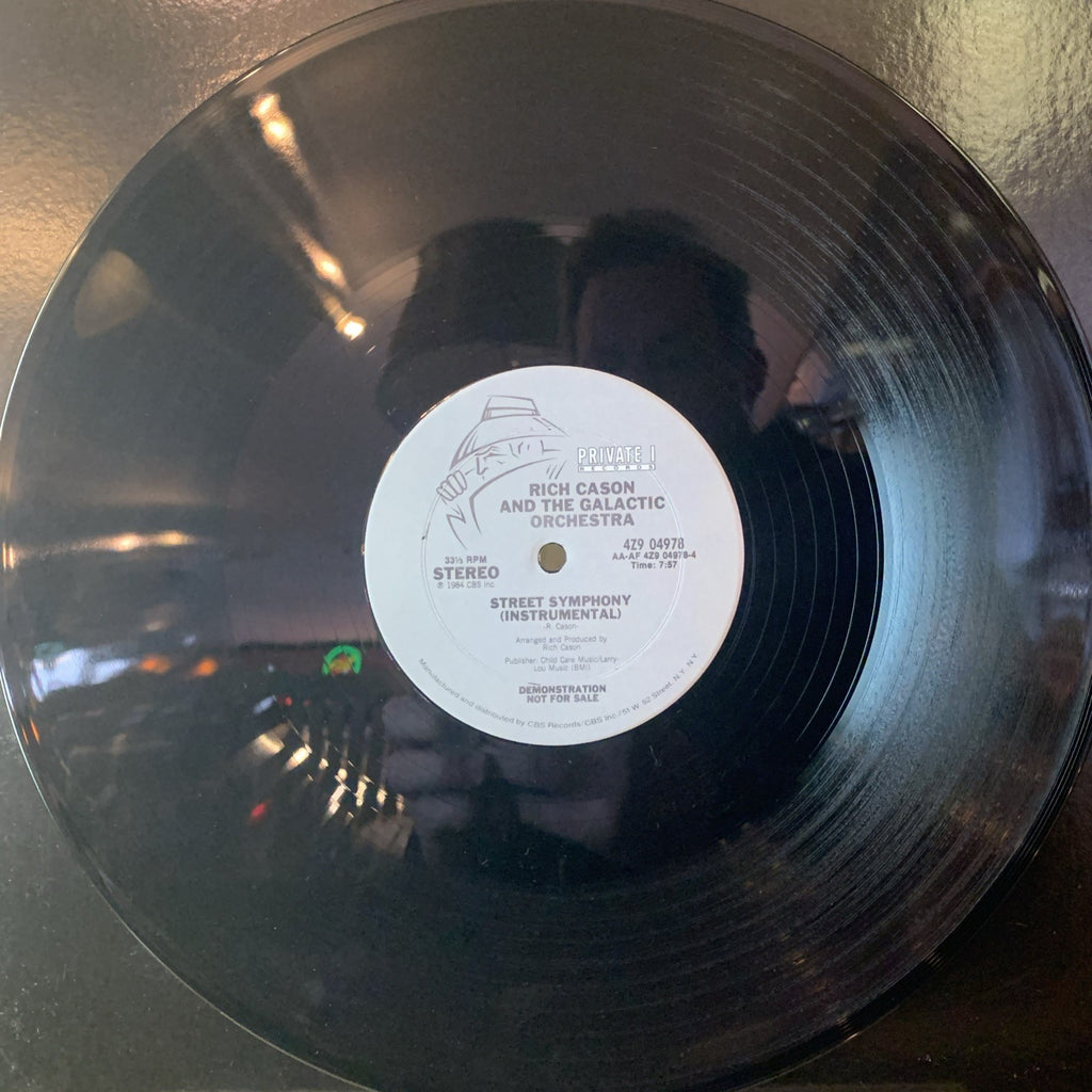 Rich Cason And The Galactic Orchestra – Street Symphony - 12” Promo - NM(M-)