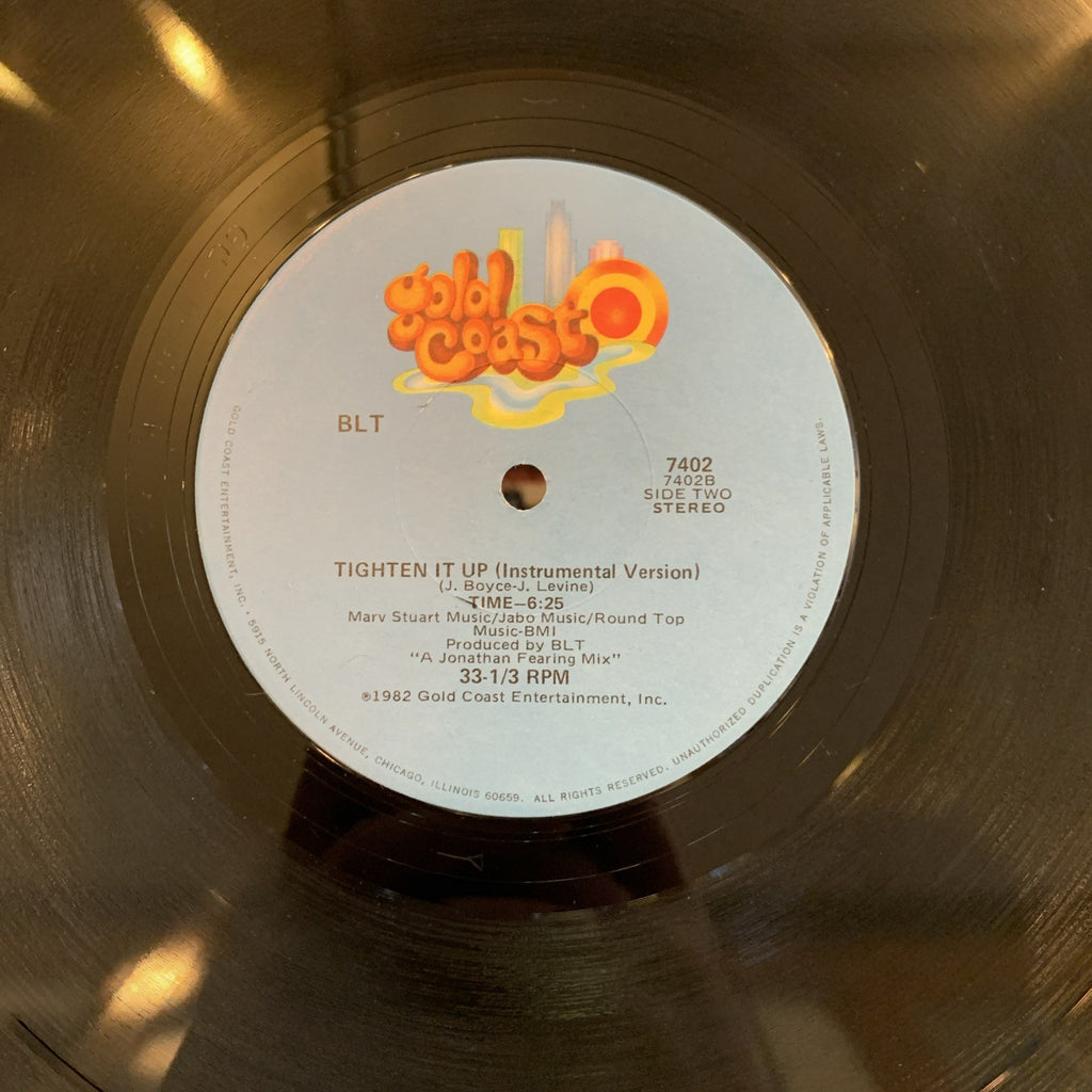BLT – Tighten It Up - Gold Coast 7402 - 12” Limited Edition - Hype - NEAR MINT+