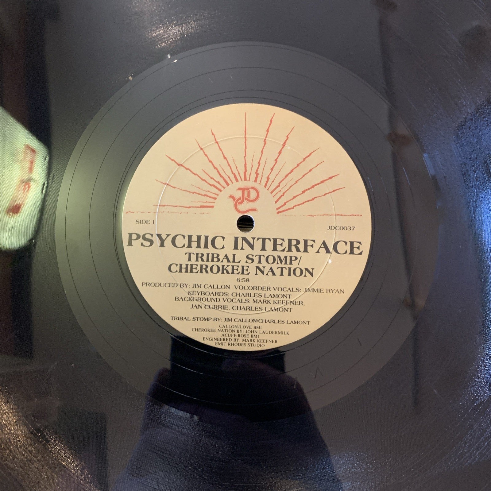 Psychic Interface - Tribal Stomp / Cherokee Nation - 12” Single - JDC0037