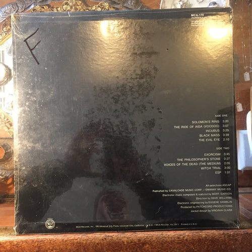 Black Mass Lucifer LP MCA 1973 reissue SEALED mort garson Ambient Leftfield
