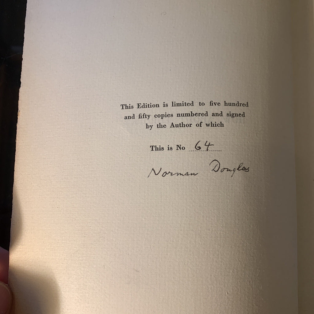 Norman Douglas How About Europe? Limited Signed 1st Edition 1929 #64
