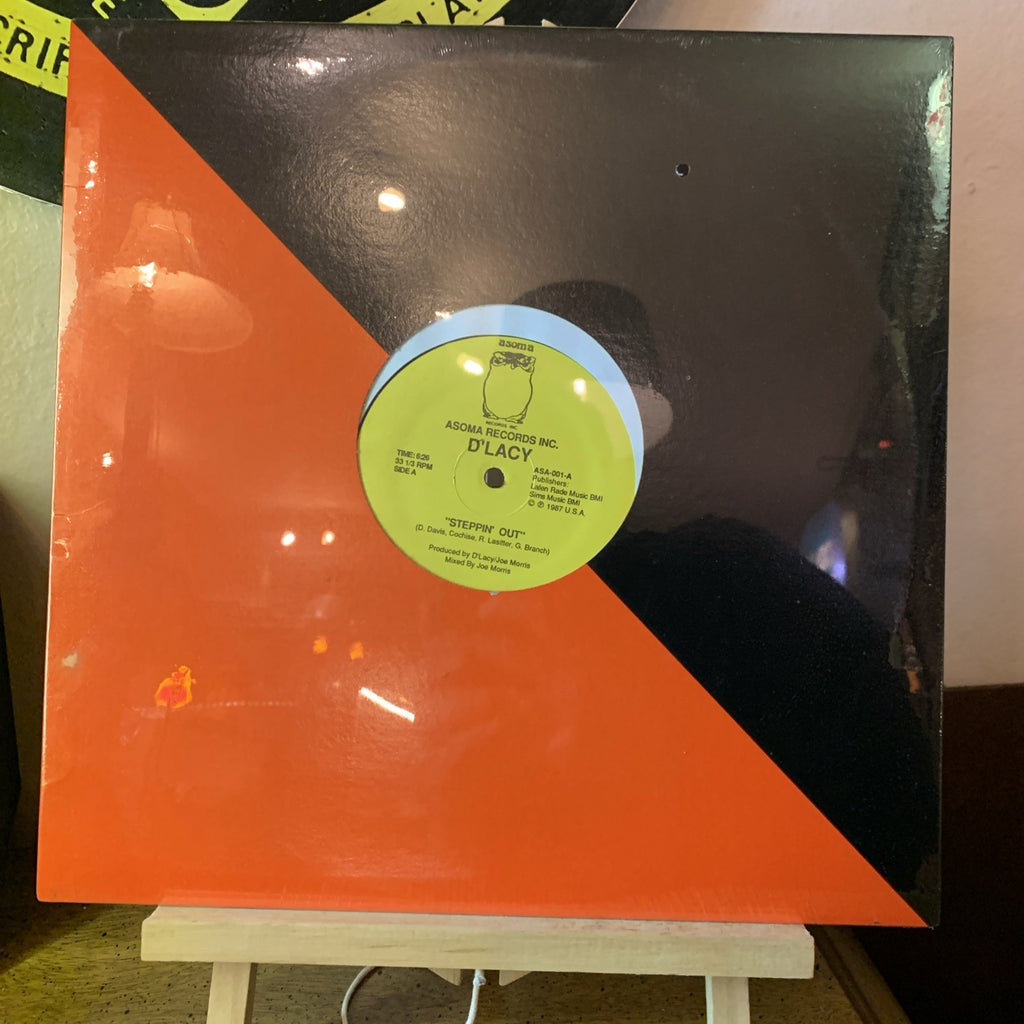 D'Lacy – Steppin' Out - Asoma Records Inc. – ASA-001 - SEALED