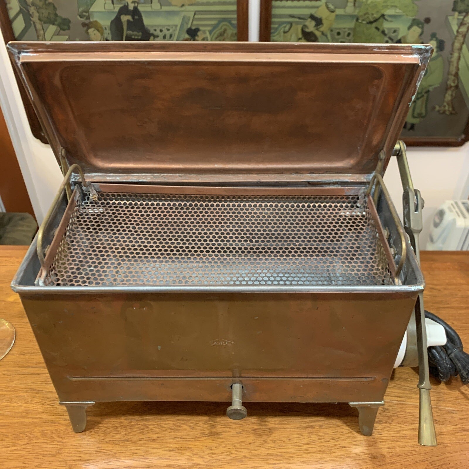 ANTIQUE CASTLE COPPER MEDICAL STERILIZER - TATTOO - DENTAL - UNTESTED