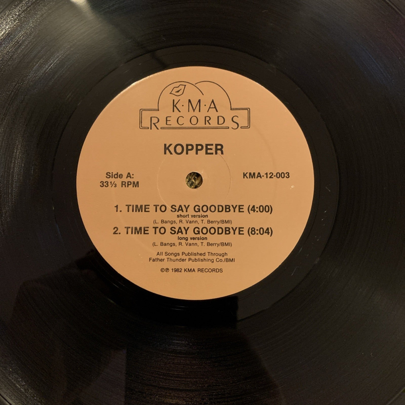 Kopper ‎– Time To Say Goodbye / Funky Bunch Of Characters - NM+
