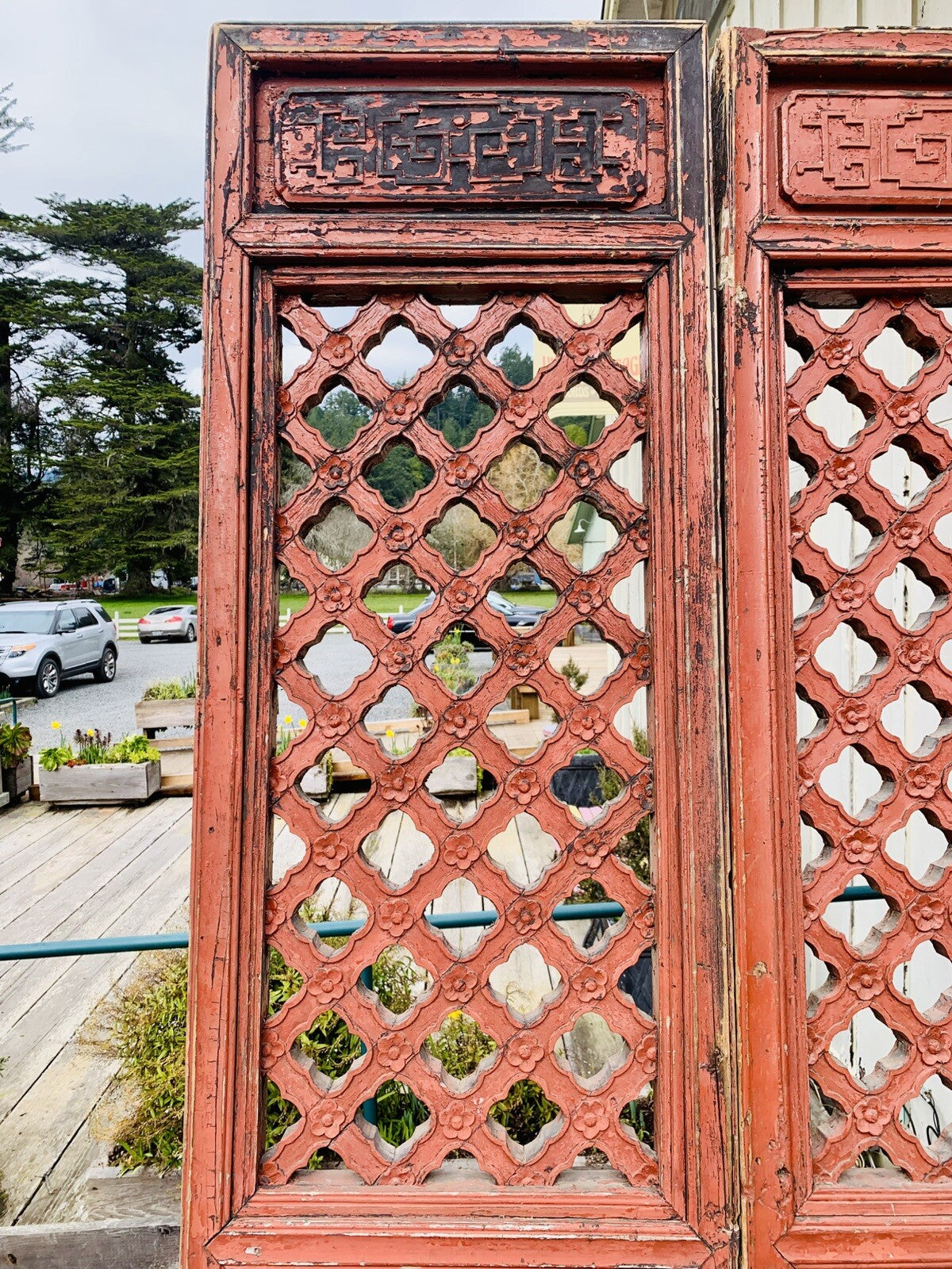Antique Tibetan Screens