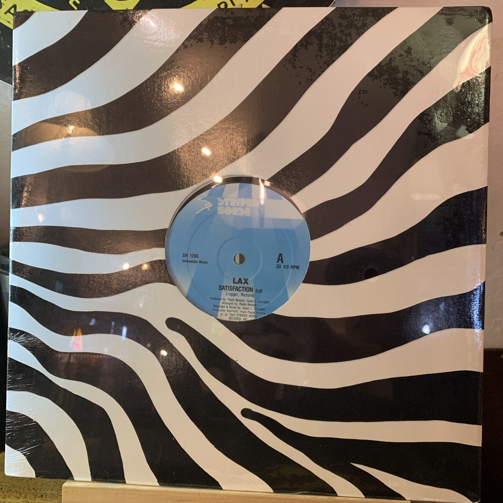 LAX ‎– Satisfaction - Striped Horse – SH 1205 - SEALED!!!