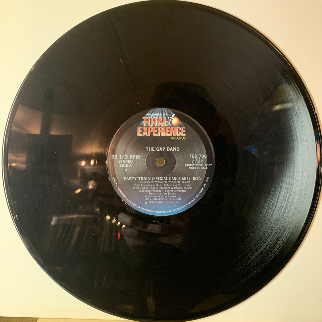 The Gap Band ‎– Party Train -  Total Experience Records ‎- 12” Promo - NM (M-)