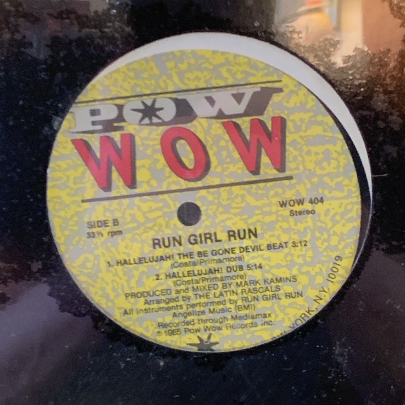 Run Girl Run – Hallelujah! Dance! - Pow Wow Records – WOW 404 - SEALED