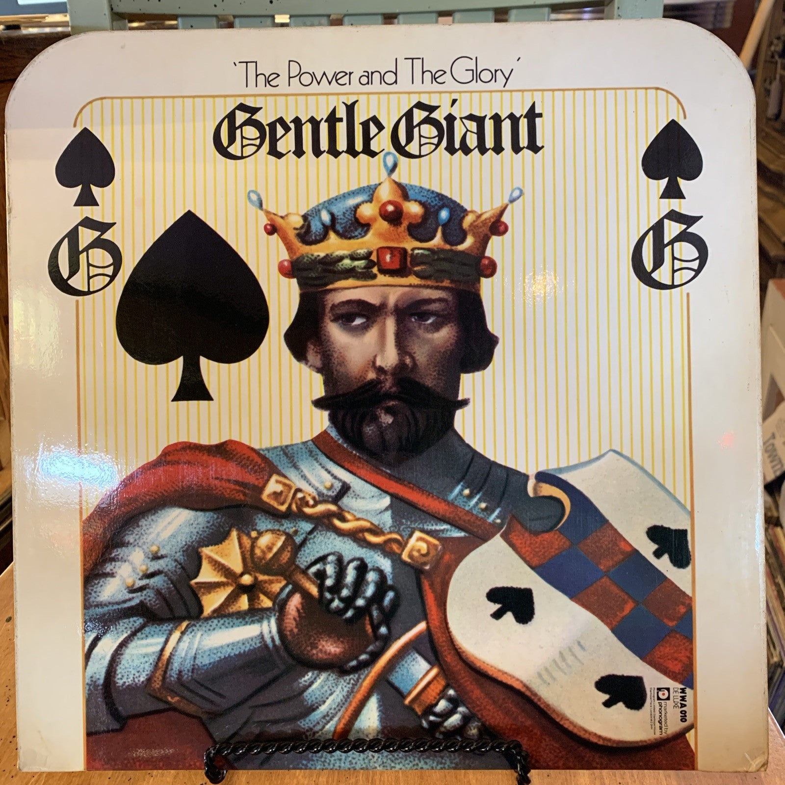 Gentle Giant The Power And The Glory 1st Press UK  LP Album Vinyl Record - EX/EX