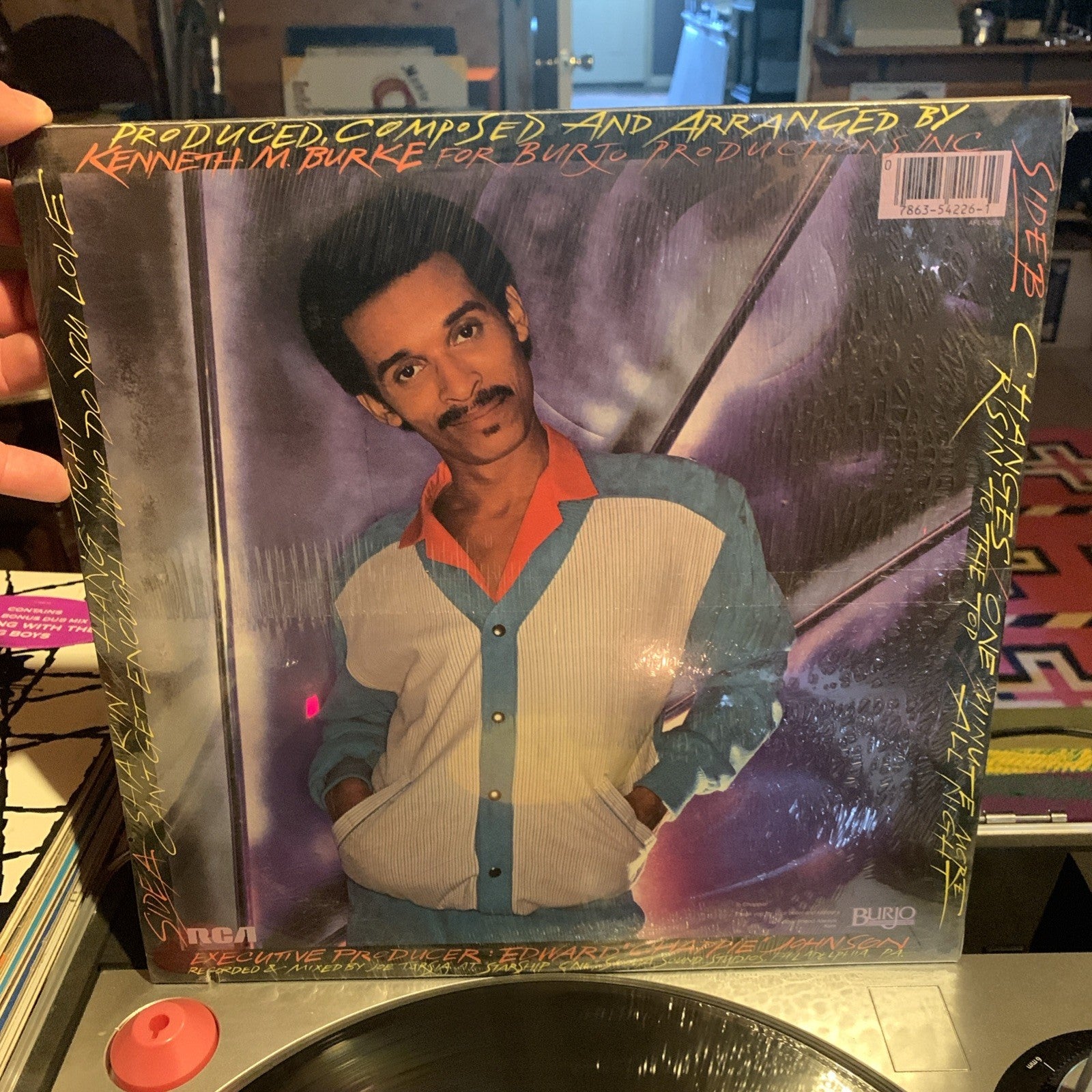 Keni Burke ‎– Changes - Original Sealed Copy + Hype