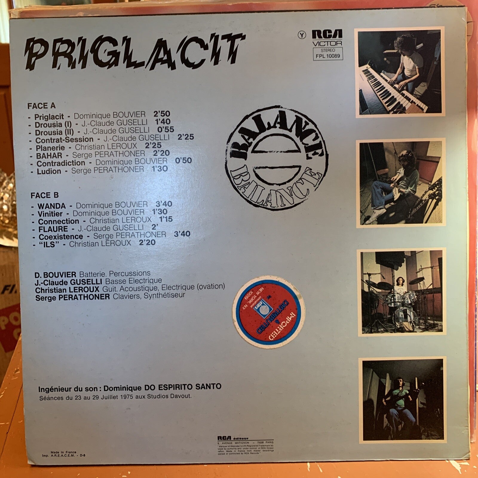 Transit Express – Priglacit - France - EX/NM
