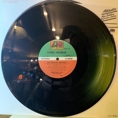 Cindy Mizelle – This Could Be The Night - 12” Promo - NEAR MINT (M-)