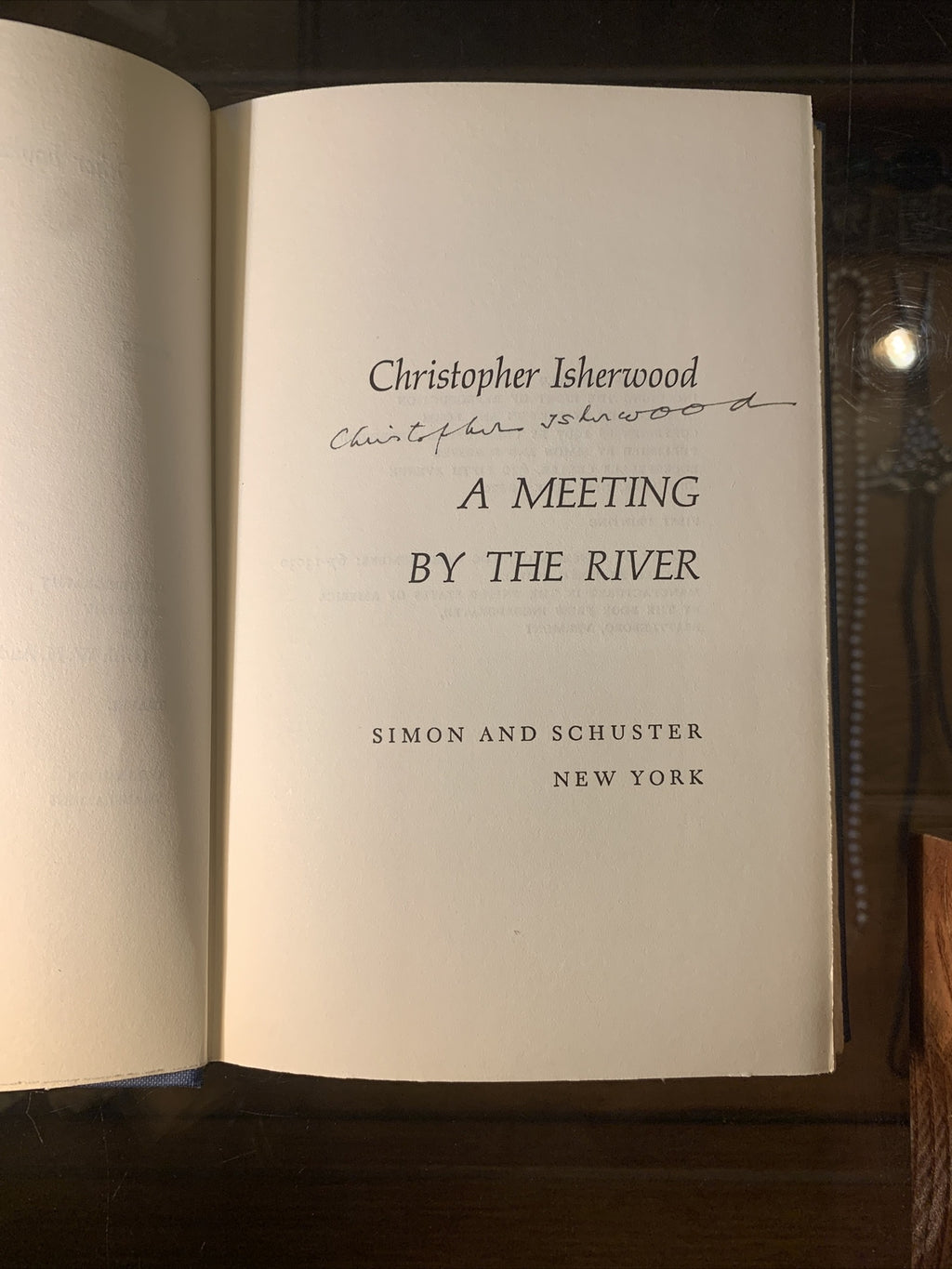 A Meeting by the River Christopher Isherwood Signed First Edition 1967