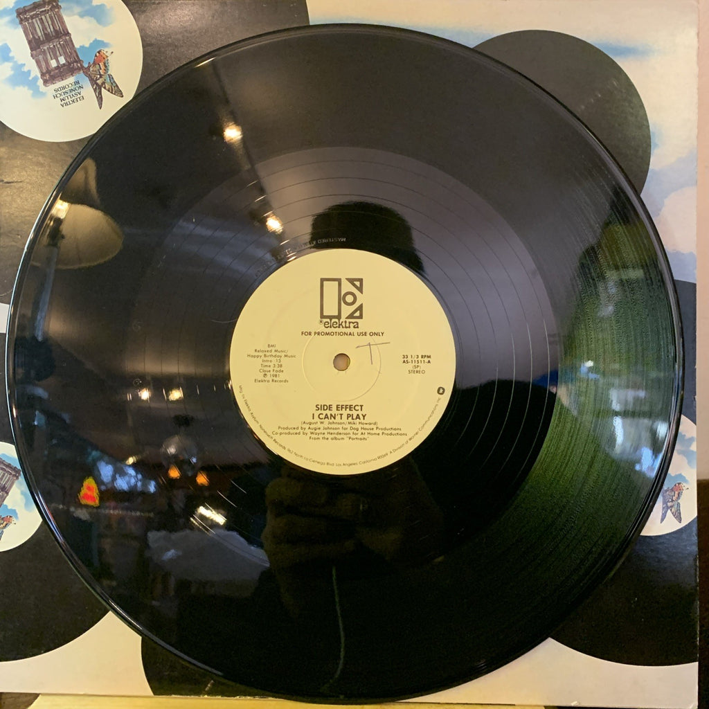 Side Effect – I Can't Play / Do It -  Elektra ‎– AS-11511 - 12” White Promo - NM