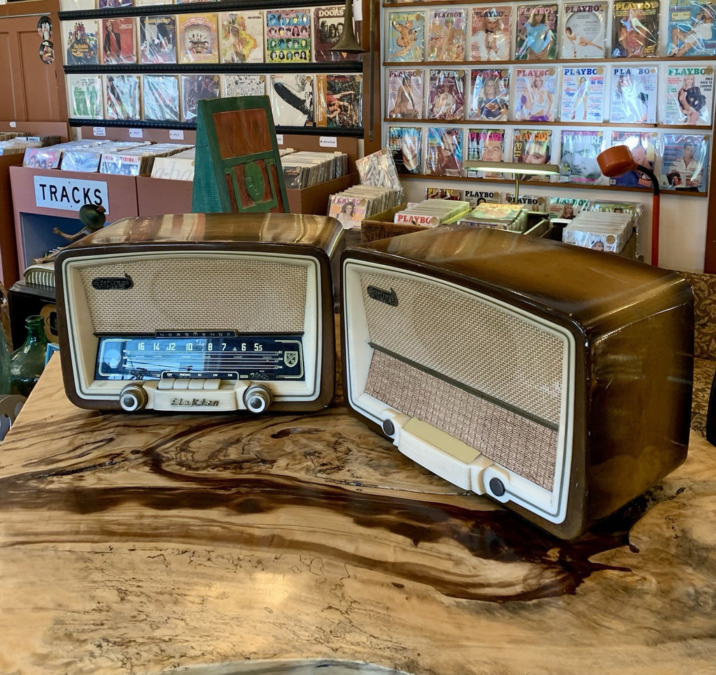 Normende Electra Tube Radio w/ Rare Extension Speaker
