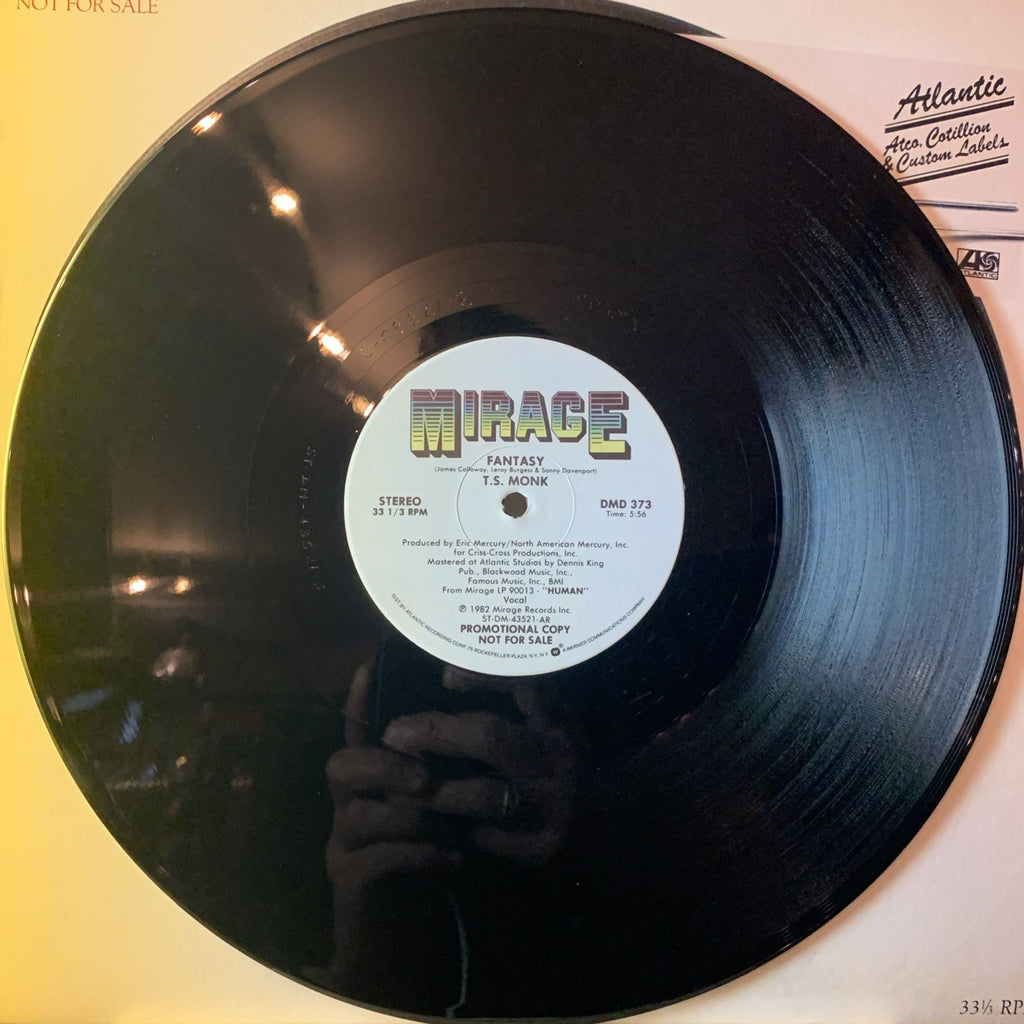 T.S. Monk – Fantasy -  Mirage (2) ‎– DMD 373 - 12” Promo - NEAR MINT+