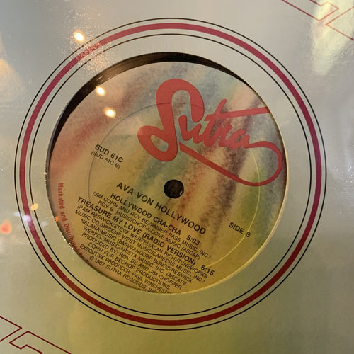 Ava Von Hollywood ‎– Treasure My Love -  Sutra Records ‎– SUD 61C - SEALED COPY