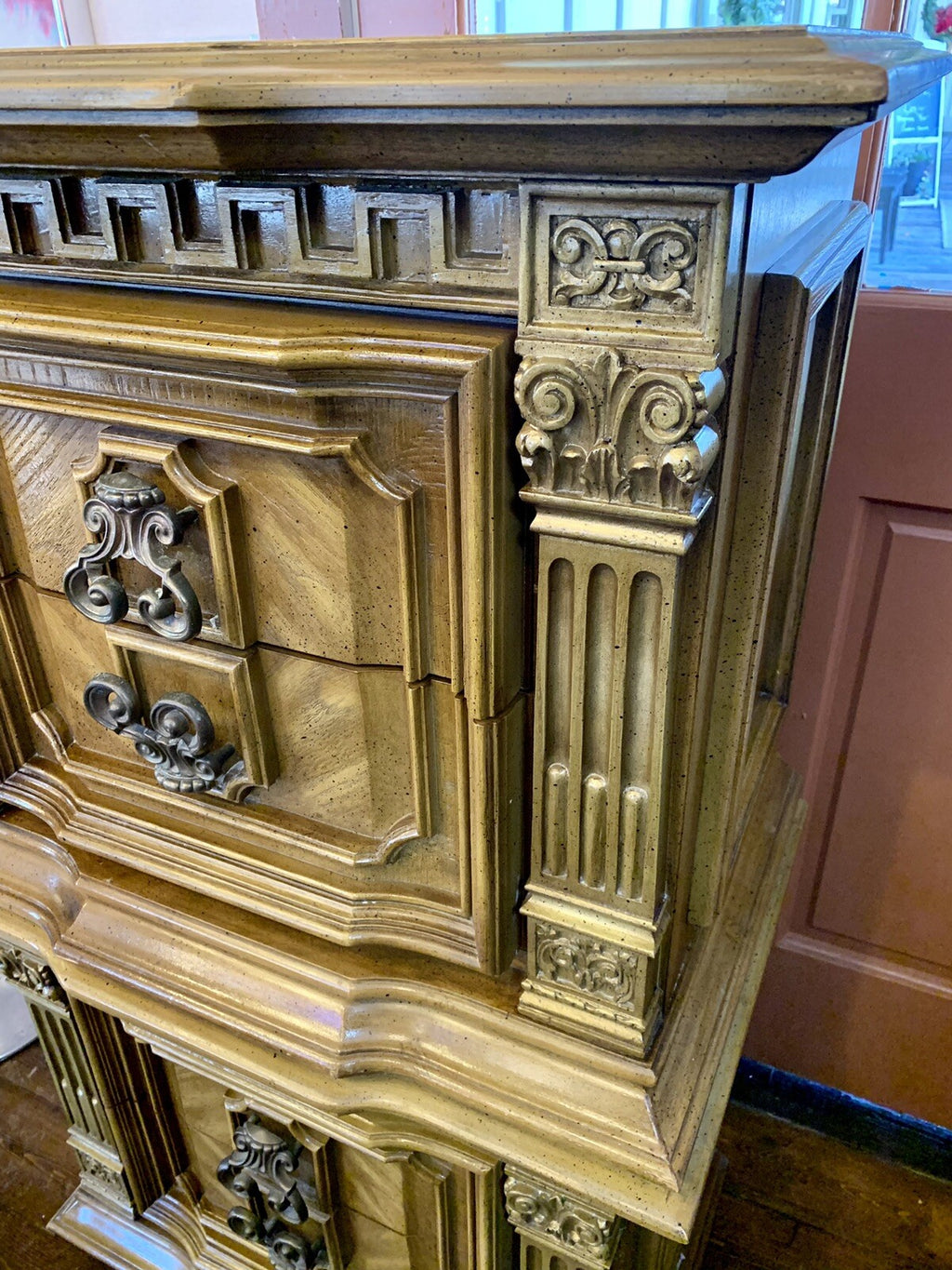 Mid-Century Renaissance Revival Nightstands