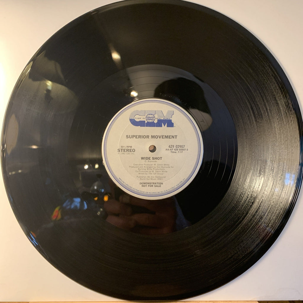 Superior Movement – Wide Shot - Chycago International Music - 12” Promo NM+