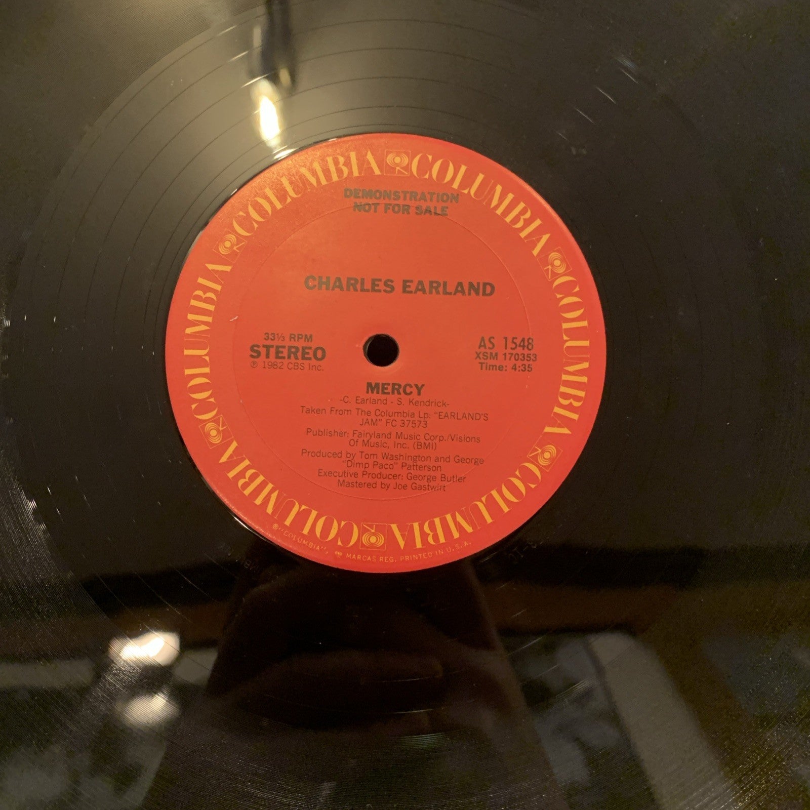 Charles Earland ‎– Earland's Jam / Mercy - Columbia AS 1548 - NEAR MINT PROMO