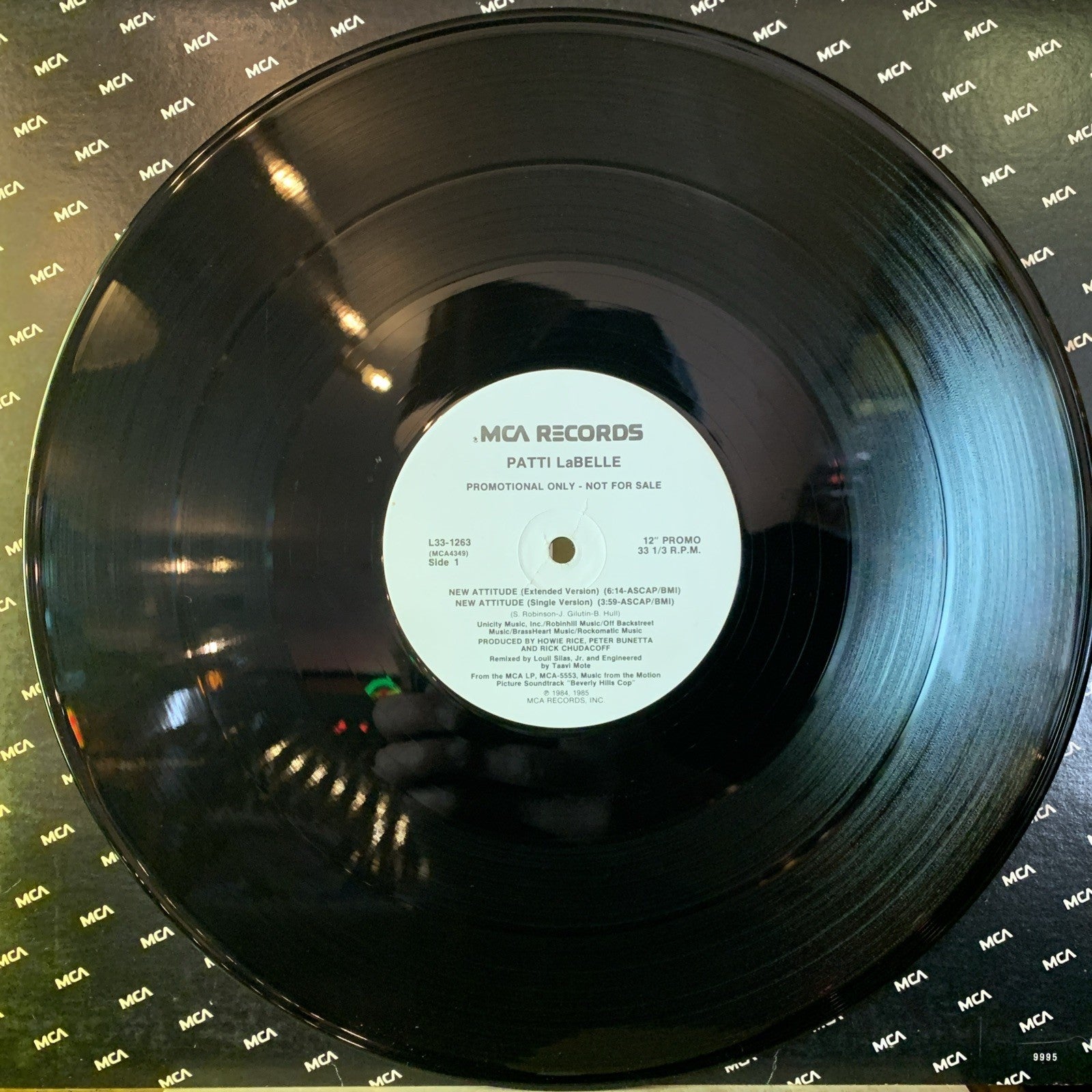 Patti LaBelle ‎– New Attitude - MCA Records ‎– L33-1263 - 12” Promo - NM (M-)
