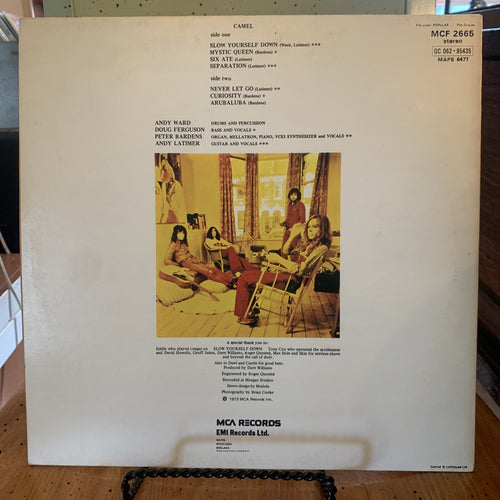 Camel - Self Titled LP - MCF 2665 1974 UK RE - VG+/NM