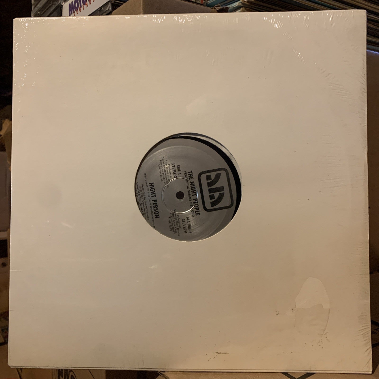 The Night People - Featuring Sammy Relford – Night Person - MINT SEALED
